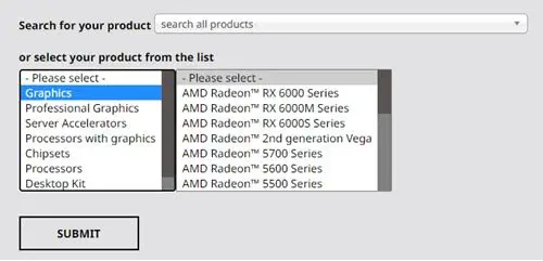 download amd radeon drivers