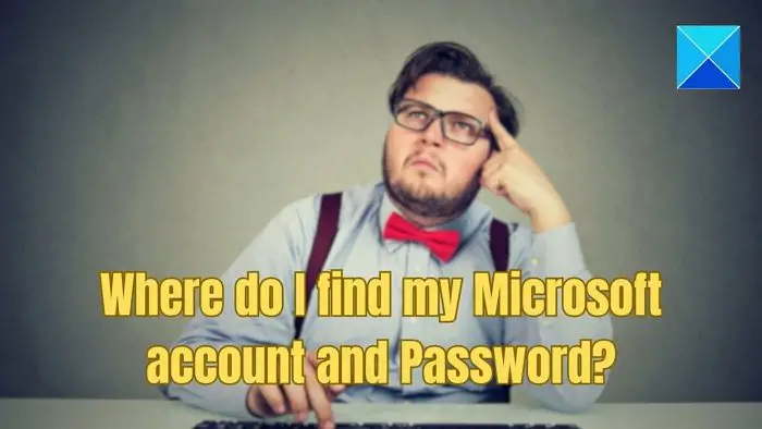 Find Microsoft Account Password