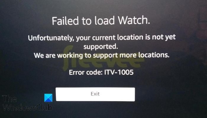 Fix Freevee Failed to load Watch Error Codes