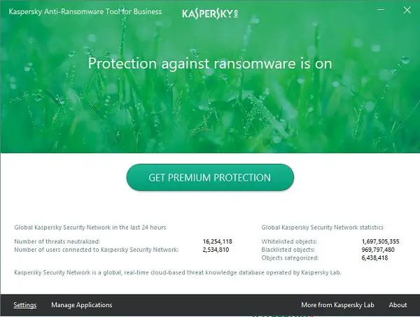 kaspersky antiransomware tool