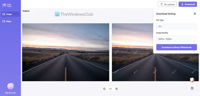 Free Photo Color correction online tools