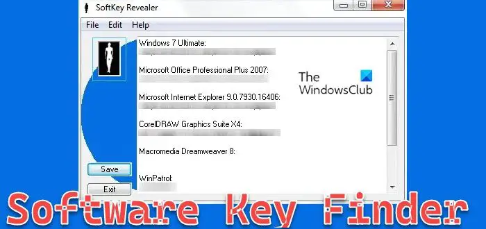 Software Key Finder