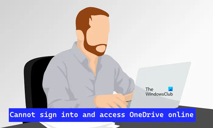 Cannot sign into and access OneDrive online
