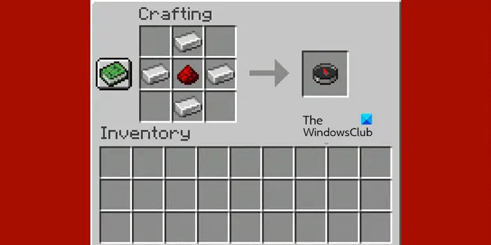 Craft a Compass in Minecraft