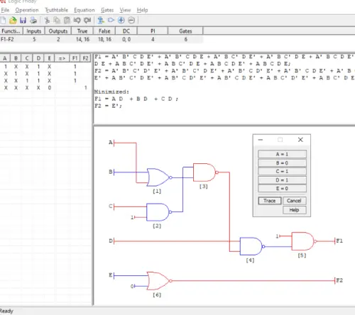 Logic Friday logic gate simulator