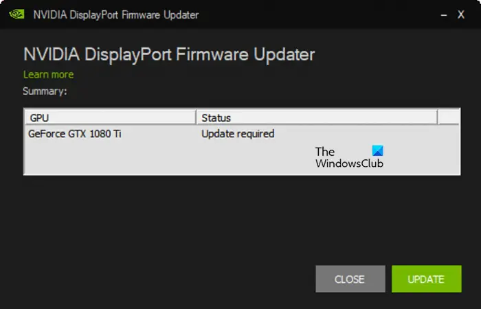 DisplayPort black screen flicker? Use this NVIDIA Tool