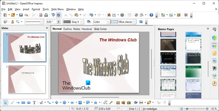 OpenOffice Impress