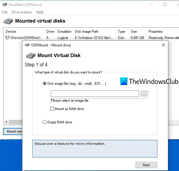 PassMark OSFMount