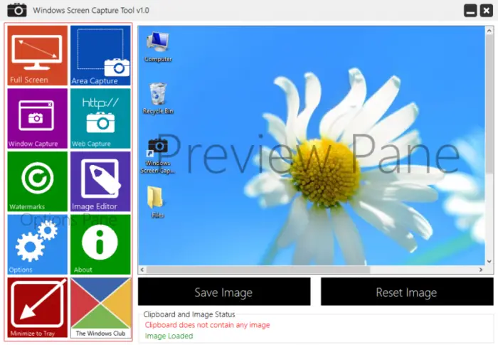 Windows Screen Capture Tool